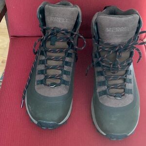 Merrell Brown Hiking Boots size 9.5 men’s